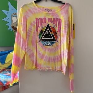Pink Floyd tie dye long sleeve